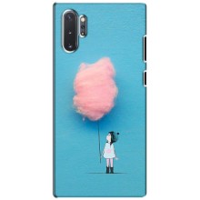 Дівчачий Чохол для Samsung Galaxy Note 10 Plus (Дівчинка з хмаринкою)