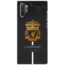 Чехлы для Самсунг Галакси Ноут 10 Плюс (VPrint) - ТОП ФК (FC Liverpool)
