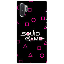 Чехол Гра в кальмара для Samsung Galaxy Note 10 Plus – Логотип игры кальмара