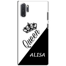 Именные  Женские Чехлы для Samsung Galaxy Note 10 Plus – ALISA