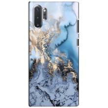 Мраморный чехол на Samsung Galaxy Note 10 Plus (VPrint) (Нежный мрамор)