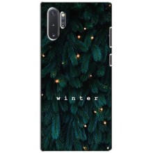 Новогодние, Праздничные Чехлы для Samsung Galaxy Note 10 Plus - 2024 год – Winter