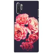 Чехлы с тематикой "ЦВЕТЫ" на Samsung Galaxy Note 10 Plus (Бутоны)
