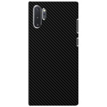 Текстурный Чехол для Samsung Galaxy Note 10 Plus – Карбон