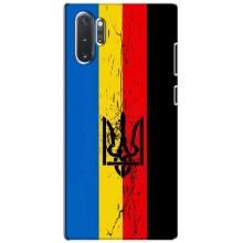 Украинские Чехлы для Samsung Galaxy Note 10 Plus с картинкой УПА (AlphaPrint) (Флаг УПА)
