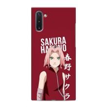 Чехлы Персонажи Аниме Наруто для Samsung Galaxy Note 10 (AlphaPrint) – Аниме Сакура