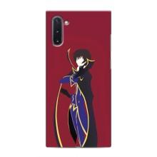 Чехлы Персонажи Аниме Наруто для Samsung Galaxy Note 10 (AlphaPrint) – Лелуш Ламперуж