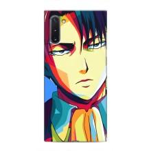 Чехлы Персонажи Аниме Наруто для Samsung Galaxy Note 10 (AlphaPrint) – Леви Аккерман