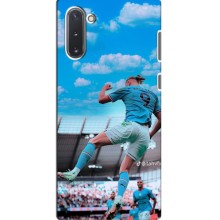 Чехлы с принтом для Samsung Galaxy Note 10 Футболист – Эрлинг Холанд