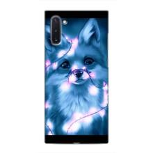 Чехлы с картинкой Лисички для Samsung Galaxy Note 10 (VPrint) (Яркая лисичка)