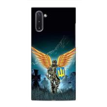 Чехлы с картинкой ЗСУ для Samsung Galaxy Note 10 (AlphaPrint) (Солдат ЗСУ)