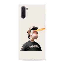 Чехлы с Обезьянами NFT для Samsung Galaxy Note 10 (AlphaPrint) – обезьяна NFT в очках