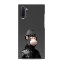 Чехлы с Обезьянами NFT для Samsung Galaxy Note 10 (AlphaPrint) – стильная обезьяна NFT