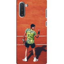 Чехлы с принтом Спортивная тематика для Samsung Galaxy Note 10 – Алькарас Теннисист