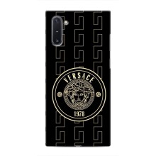 Чехлы VERSACE для Самсунг Галакси Ноут 10 (PREMIUMPrint) (Лого Версаче)