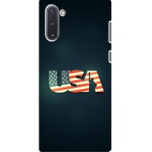 Чехол Флаг USA для Samsung Galaxy Note 10 (USA)