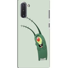 Чехол с картинкой "Одноглазый Планктон" на Samsung Galaxy Note 10 (Милый Планктон)