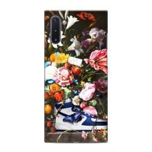 Чехол для Samsung Galaxy Note 10 - с принтом Найк (AlphaPrint) – Стиль Найк