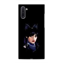 Чохли Венсдей на Samsung Galaxy Note 10 Уенсдей (AlphaPrint) (серйозна Венздей)