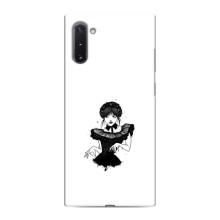 Чохли Венсдей на Samsung Galaxy Note 10 Уенсдей (AlphaPrint) (танець Венздей)