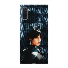 Чохли Венсдей на Samsung Galaxy Note 10 Уенсдей (AlphaPrint) (Венздей кішка)