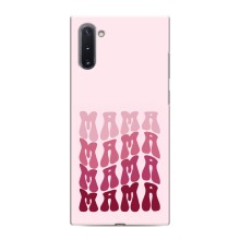 Чохли на день мами на Самсунг Нот 10 – Напис мама