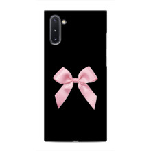Чехол банты для Samsung Galaxy Note 10 – Бант на черном
