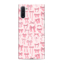 Чехол банты для Samsung Galaxy Note 10 – Фон бантики