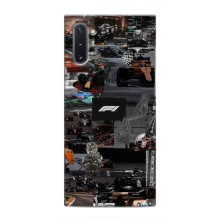 Чехол Формула1 на Samsung Galaxy Note 10 – Коллаж Ф1