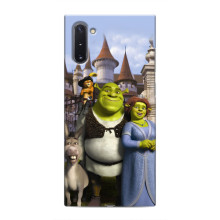 Чехол с мультфильмом Шрек на Samsung Galaxy Note 10