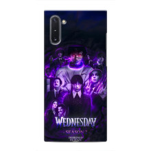 Чехол с дизайном Венздей 2 на Samsung Galaxy Note 10