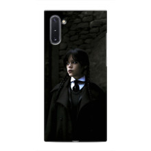 Чехол с дизайном Венздей 2 на Samsung Galaxy Note 10 – Уэнсдей в костюме