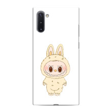 Чехол с принтом Лабубу для Samsung Galaxy Note 10 – Бежевый Лабубу