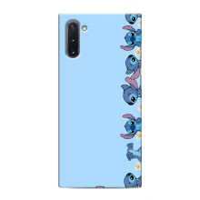 Чехол с принтом Стич на Samsung Galaxy Note 10 – Стич фон