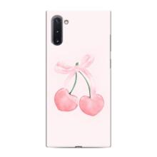 Чехол с розовым рисунком для Samsung Galaxy Note 10 – Розовые вишни