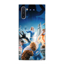 Чехол с принтом Фантастическая четверка для Samsung Galaxy Note 10 – Герои Фантастической четверки