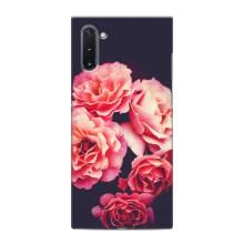 Чехлы с тематикой "ЦВЕТЫ" на Samsung Galaxy Note 10 (Бутоны)