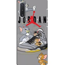 Силиконовый Чехол Nike Air Jordan на Самсунг Нот 10 – Air Jordan