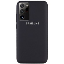 Чехол Silicone Cover Full Protective (AA) для Samsung Galaxy Note 20 Ultra – Синий