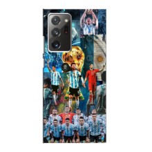Чехлы Лео Месси Аргентина для Samsung Galaxy Note 20 Ultra (Месси в сборной)