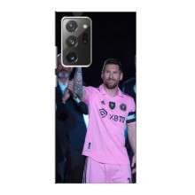 Чехлы Лео Месси в Майами на Samsung Galaxy Note 20 Ultra – Золотой мяч Месси