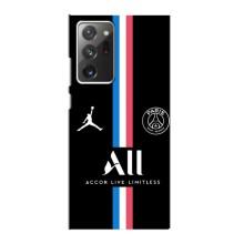 Чехлы PSG для Samsung Galaxy Note 20 Ultra (AlphaPrint) – футболка ПСЖ
