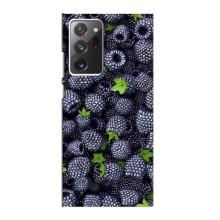 Чехлы с Фруктами для Samsung Galaxy Note 20 Ultra (VPrint) – Ежевика