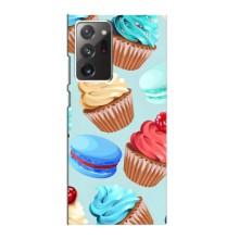 Чехлы с Фруктами для Samsung Galaxy Note 20 Ultra (VPrint) – Кексики