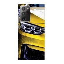 Чехлы с Машинами на Самсунг Галакси Ноут 20 Ультра (VPrint) – Желтая машина