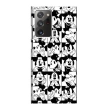 Чехлы с принтом Микки Маус на Samsung Galaxy Note 20 Ultra (Коллаж Микки Маус)