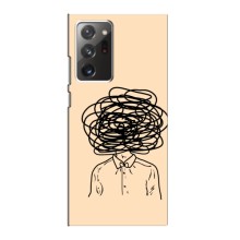 Чехлы со смыслом для Samsung Galaxy Note 20 Ultra (Мысли)