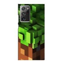 Чехол Майнкрафт на Samsung Galaxy Note 20 Ultra (AlphaPrint) Minecraft (текстура Майнкрафт)