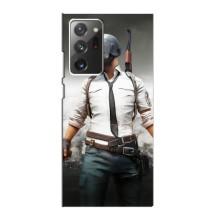Чехол PUBG для Самсунг Галакси Ноут 20 Ультра (AlphaPrint) (Пабг мен)