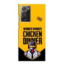 Чехол PUBG для Самсунг Галакси Ноут 20 Ультра (AlphaPrint) (Pubg шлем)